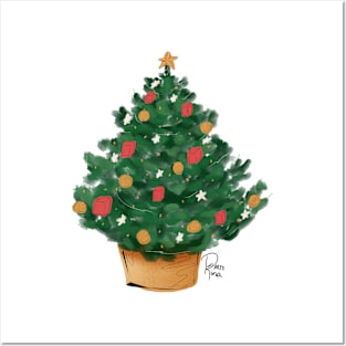 Christmas Tree Posters and Art